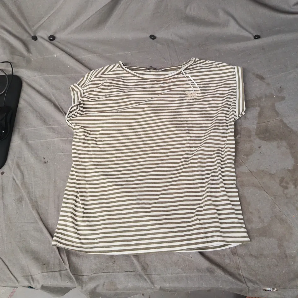 MINT VELVET STRIPED TOP - WOMEN'S, SIZE S