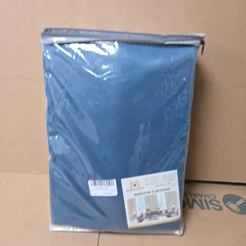 BLUE WINDOW CURTAINS – PACKAGED