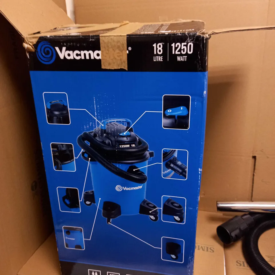 VACMASTER ARTIFICIAL GRASS WET & DRY GARDEN VACUUM CLEANER