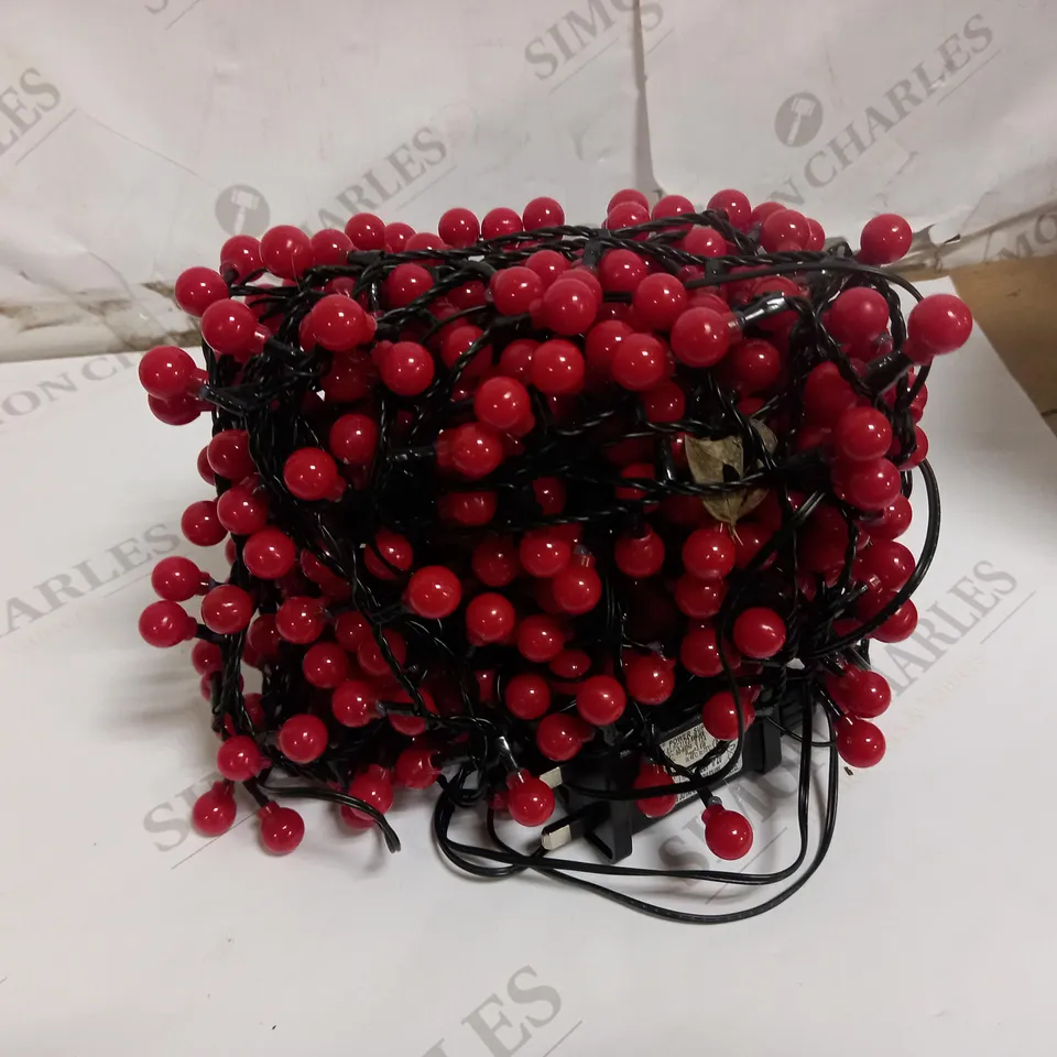 JOHN LEWIS LED BERRY LIGHTS, RED (480 COUNT)