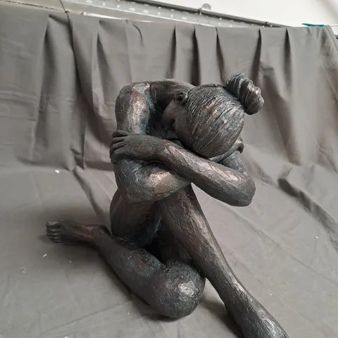 BOXED OUTLET MY GARDEN STORIES AGED BRONZE EFFECT FEMALE SCULPTURE
