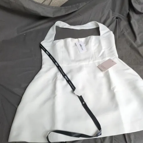 ODDMUSE LONDON THE ULTIMATE MUSE STRUCTURED MINI DRESS – WHITE – XXXL