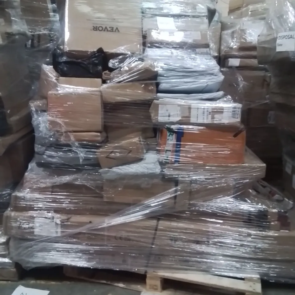 PALLET OF ASSORTED HOUSEHOLD GOODS AND PRODUCTS TO INCLUDE;TEFAL,FOLDING TROLLEY,PORTABLE JUICER