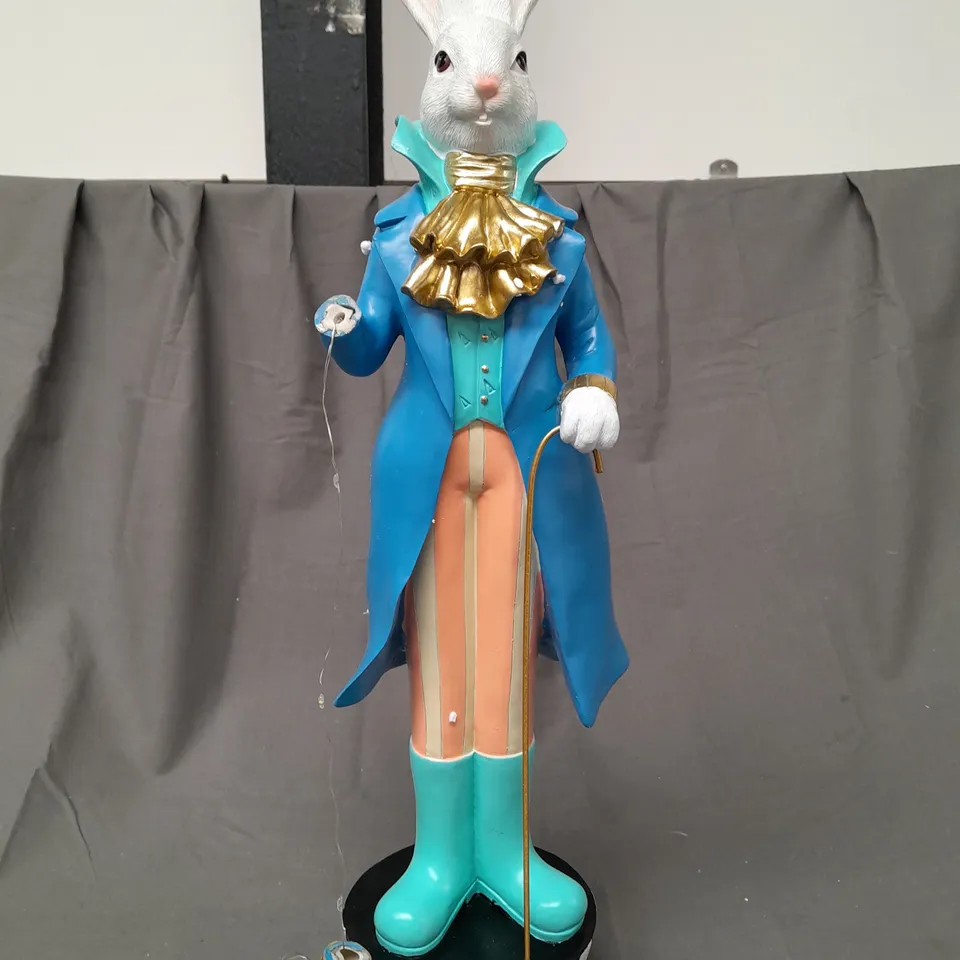 BOXED ENCHANTED GARDEN BY GARDEN REFLECTIONS LED MR RABBIT