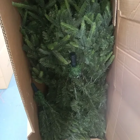 BOXED 7FT SHERWOOD REAL LOOK FULL TREE - COLLECTION ONLY