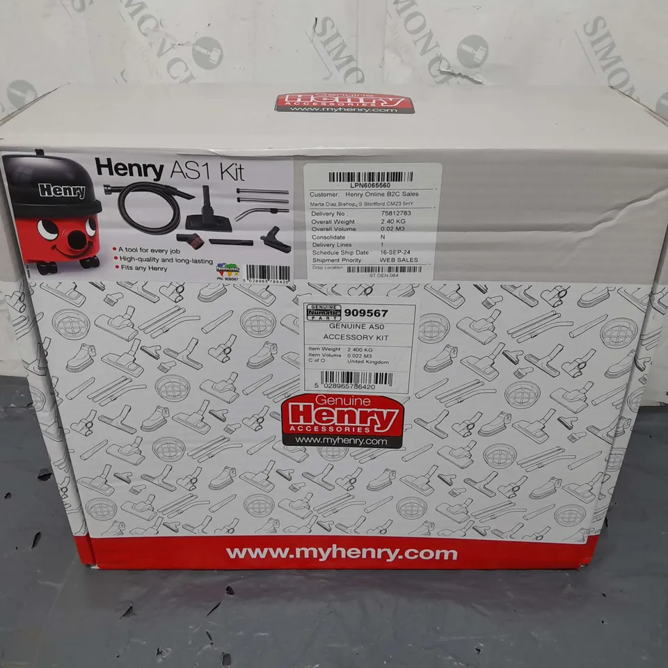 BOXED HENRY AS1 ACCESSORY KIT