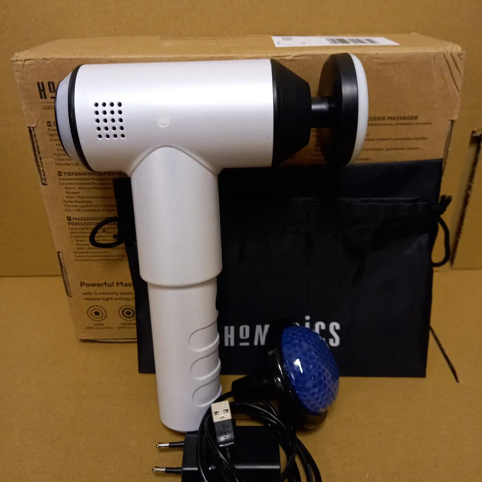 HOMEDICS THERMAL PRO DEEP TISSUE PERCUSSION MASSAGER