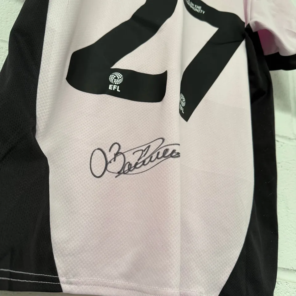 #27 - Odin Bailey - FA Cup Football Shirt 24/25 - Size M - Signed