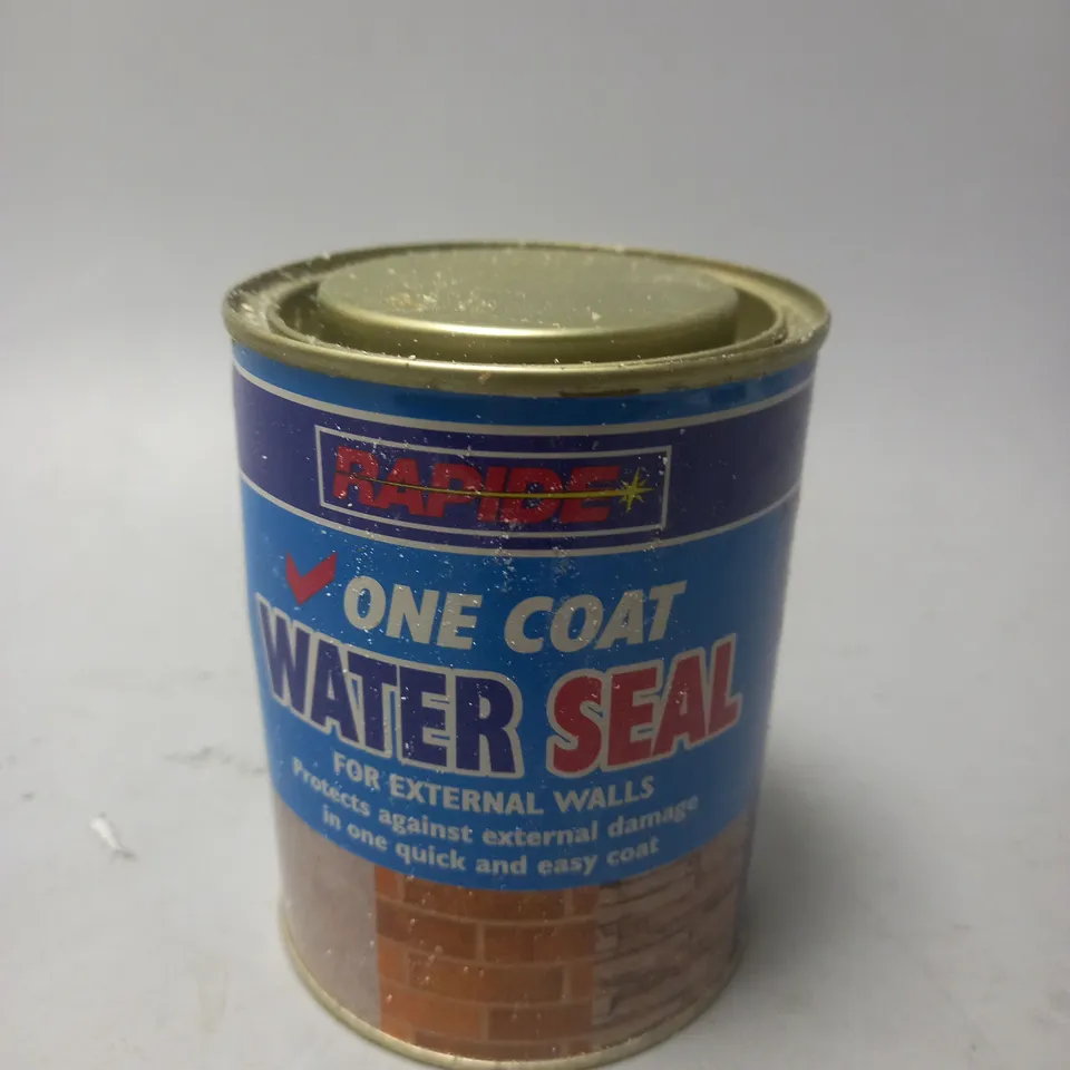 BOX OF APPROXIMATELY 7 ONE COAT WATER SEAL FOR EXTERNAL WALLS - 500ML - COLLECTION ONLY