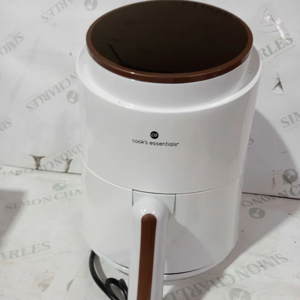 OUTLET COOK'S ESSENTIALS 1.5L COMPACT TOUCH SCREEN DIGITAL AIR FRYER - WHITE