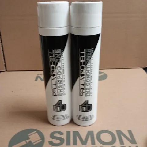 PAUL MITCHELL SHAMPOO ONE AND THE CONDITIONER 300ML PER BOTTLE