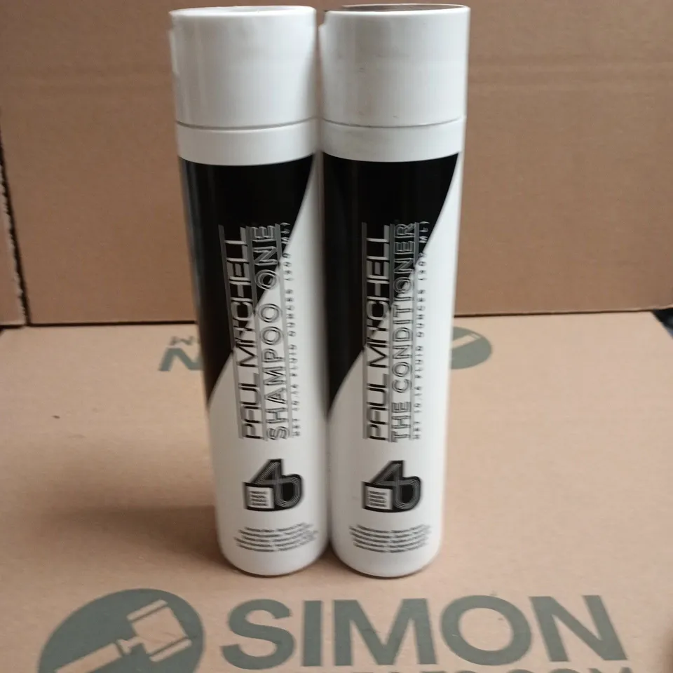 PAUL MITCHELL SHAMPOO ONE AND THE CONDITIONER 300ML PER BOTTLE