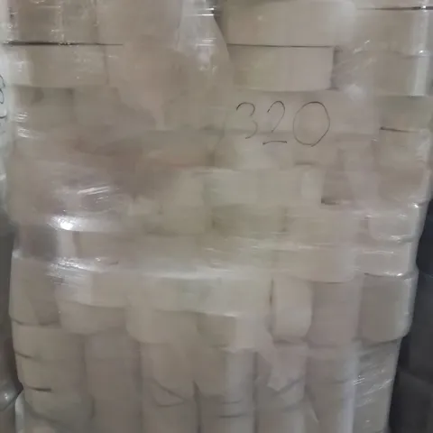PALLET CONTAINING APPROXIMATELY 300 WHITE PAPER CLEANING ROLLS