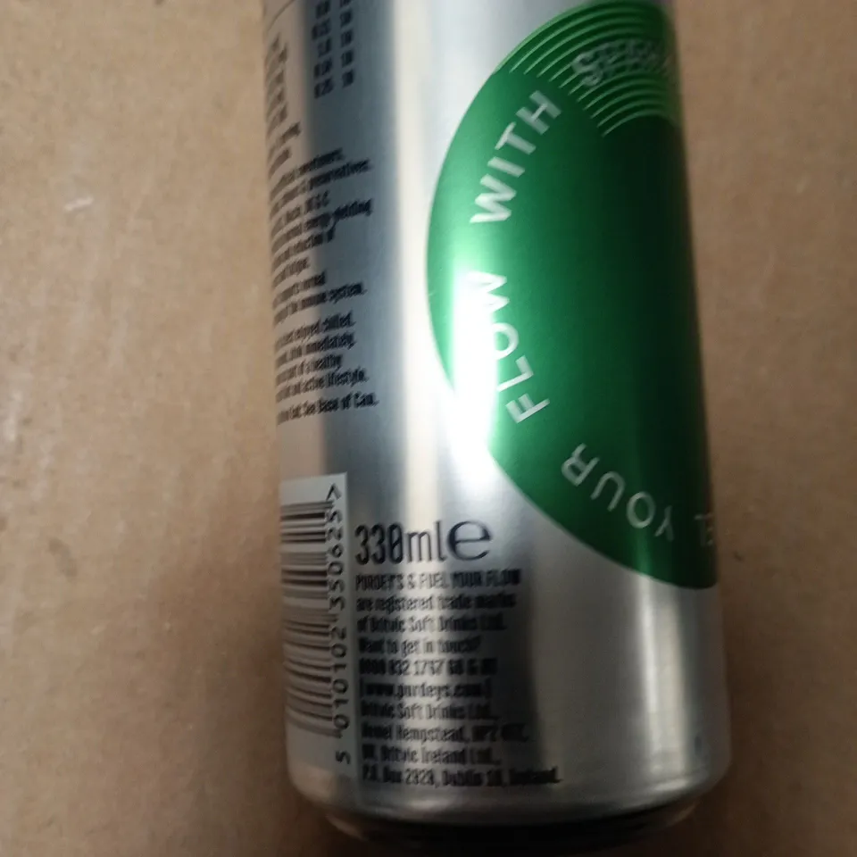 PURDEY’S NATURAL ENERGY APPLE & GRAPE – 12 × 330ML CANS
