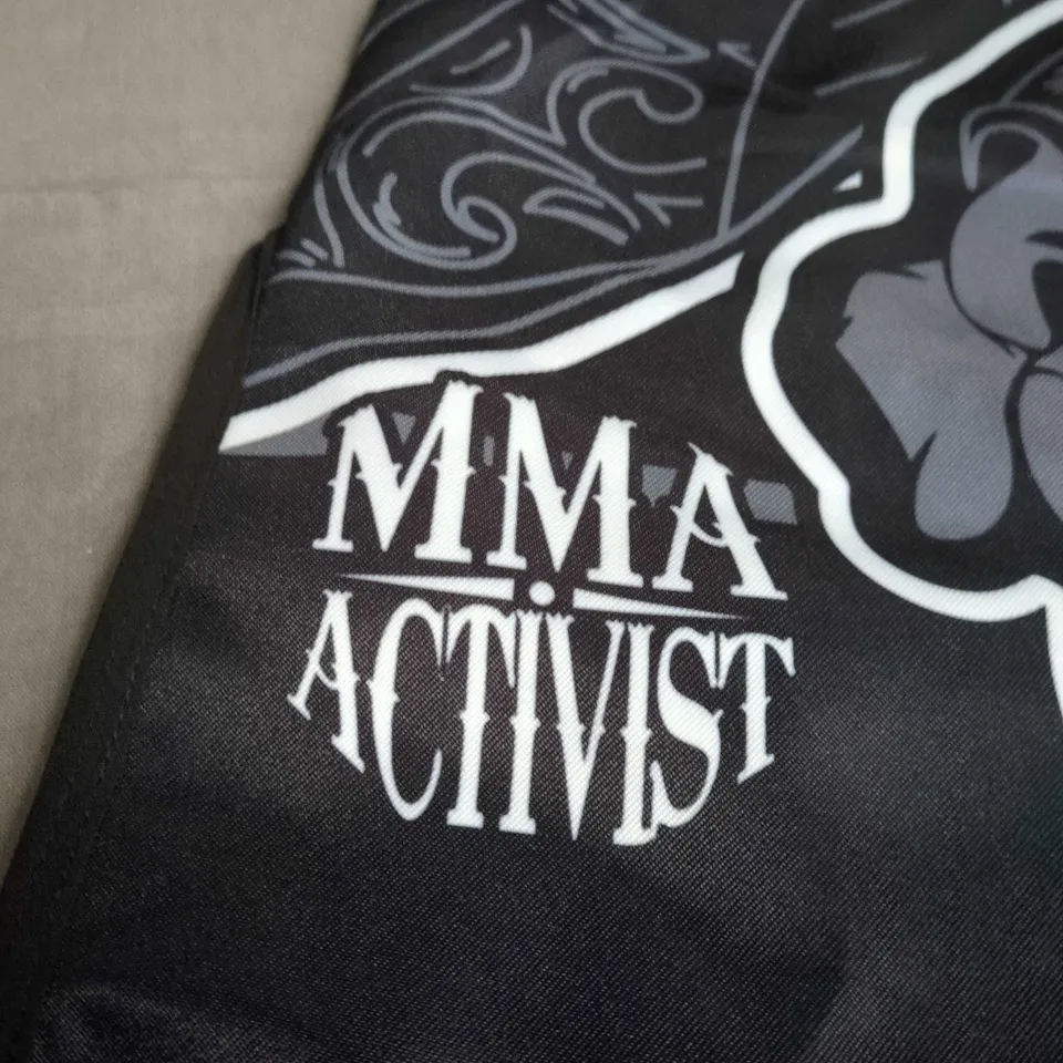 MMA ACTIVIST FIGHT SHORTS – BLACK, UK XL