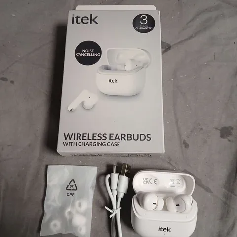 BOXED ITEK WIRELESS EARBUDS