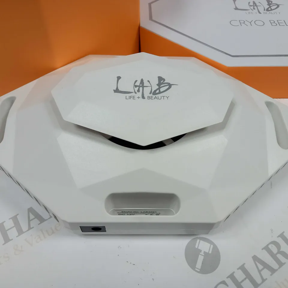 BOXED LAB CRYO BELT WITH EMS AND RED LED LIGHT