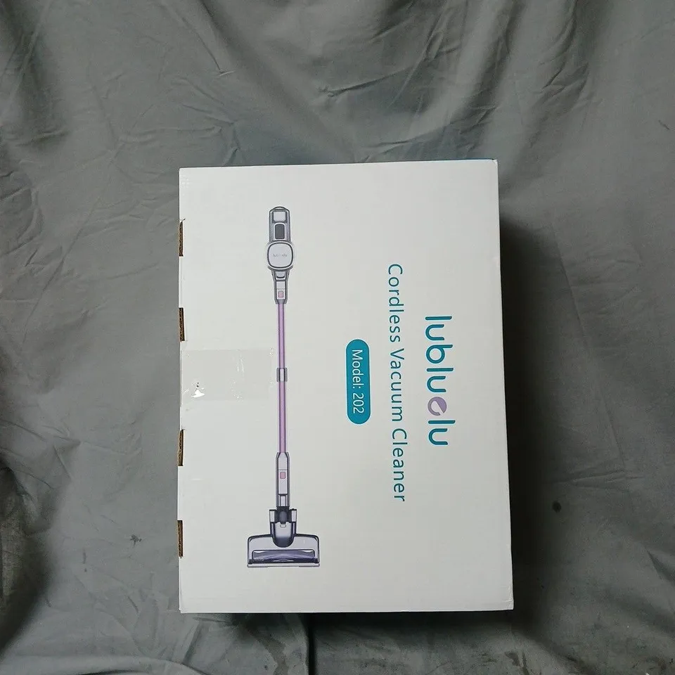 LUBLU CORDLESS VACUUM CLEANER – MODEL 202 (BOXED)