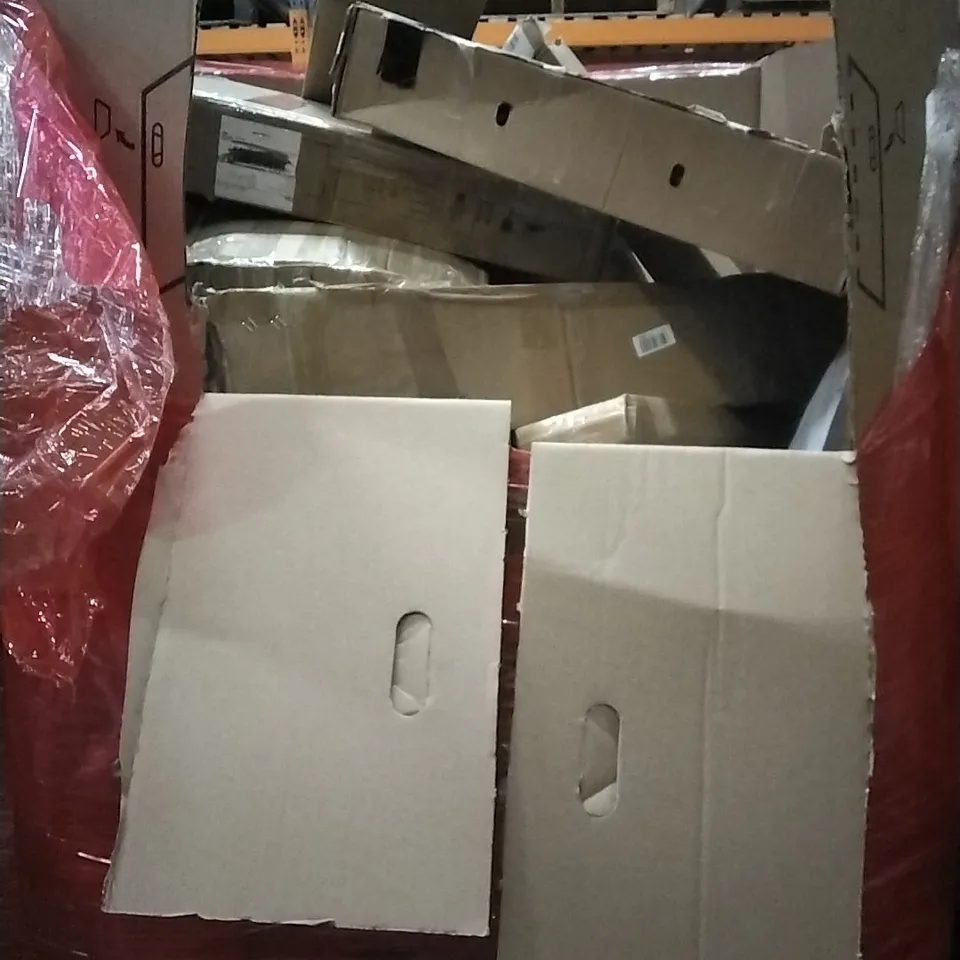 PALLET OF HOUSEHOLD ITEMS TO INCLUDE TOPGYROX GAME,FOLDING PLAYMAT, LED LIGHTING, CLOTHES AIRER AND OTHER ASSORTED ITEMS...