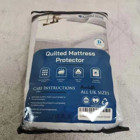 AGRALI HOME QUILTED MATTRESS PROTECTOR – DOUBLE