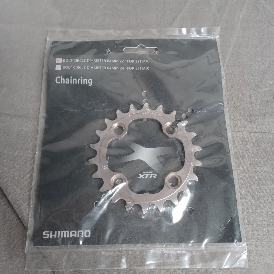 SHIMANO FC-M970 CHAINRING 22T FOR TRIPLE CRANKSET (44-32-24/22T) – XTR