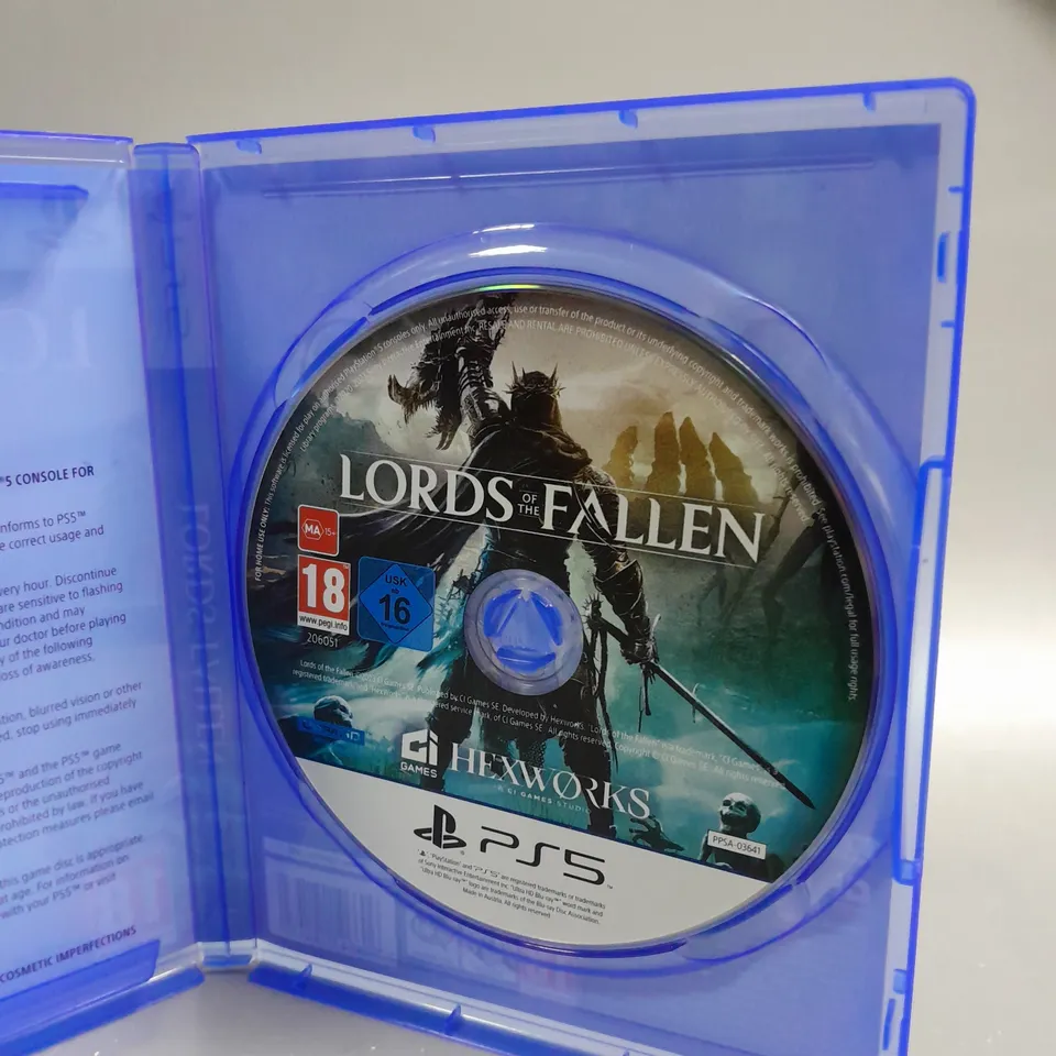 LORDS OF THE FALLEN FOR PS5 
