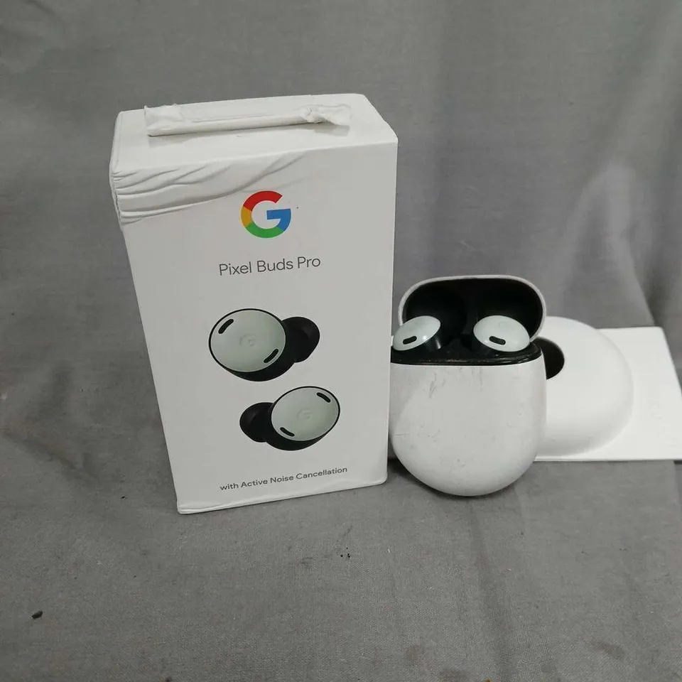BOXED GOOGLE PIXEL BUDS PRO WIRELESS EARBUDS WITH CHARGING CASE