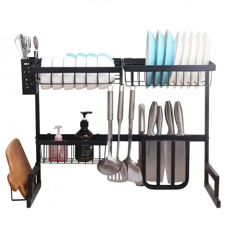 BOXED OVER SINK STORAGE RACK 65CM