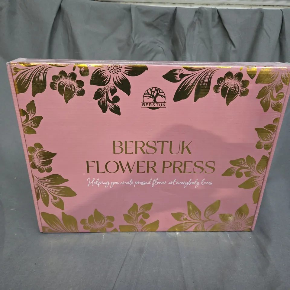 BOXED AND SEALED BERSTUK FLOWER PRESS