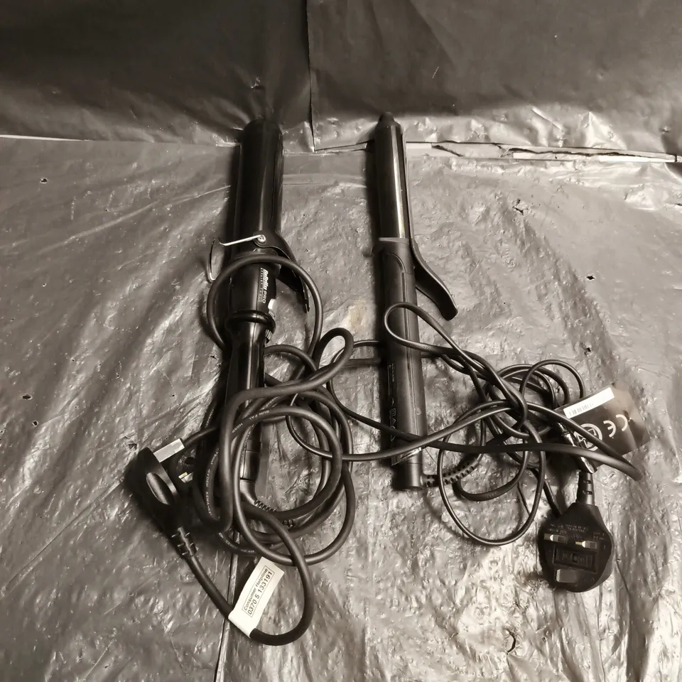 LOT OF 2 ASSORTED ELECTRICAL HAIR CURLERS TO INCLUDE - BABYLISS PRO - GHD