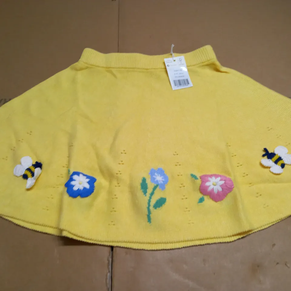 MINI BODEN YELLOW SKIRT - 6/7 YRS