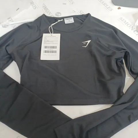 GYMSHARK TRAINING LONG SLEEVE TOP - S