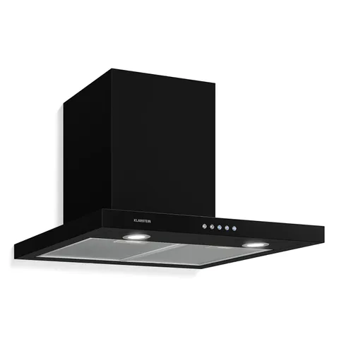 BOXED KLARSTEIN LIMELIGHT 60CM 639.6M³/H CHIMNEY COOKER HOOD​ BLACK