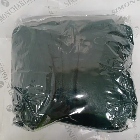 JULIEN MACDONALD EMERALD GREEN EMBELLISHED FAUX FUR THROW
