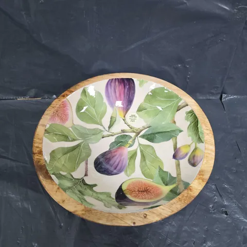 FIG LARGE ROUND DISH