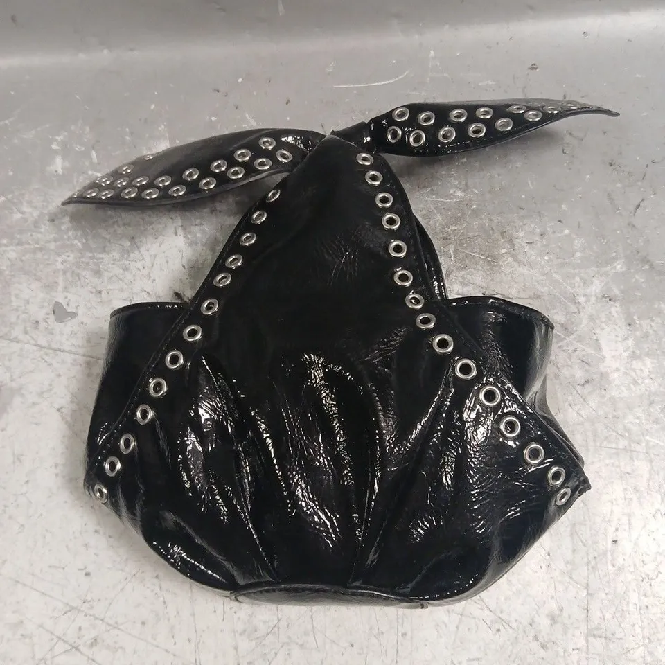 TOTE OF ASSORTED BONDAGE CLOTHING AND ACCESSORIES