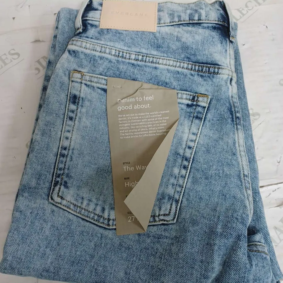 EVERLANE THE WAY HIGH JEANS - 27 REGULAR