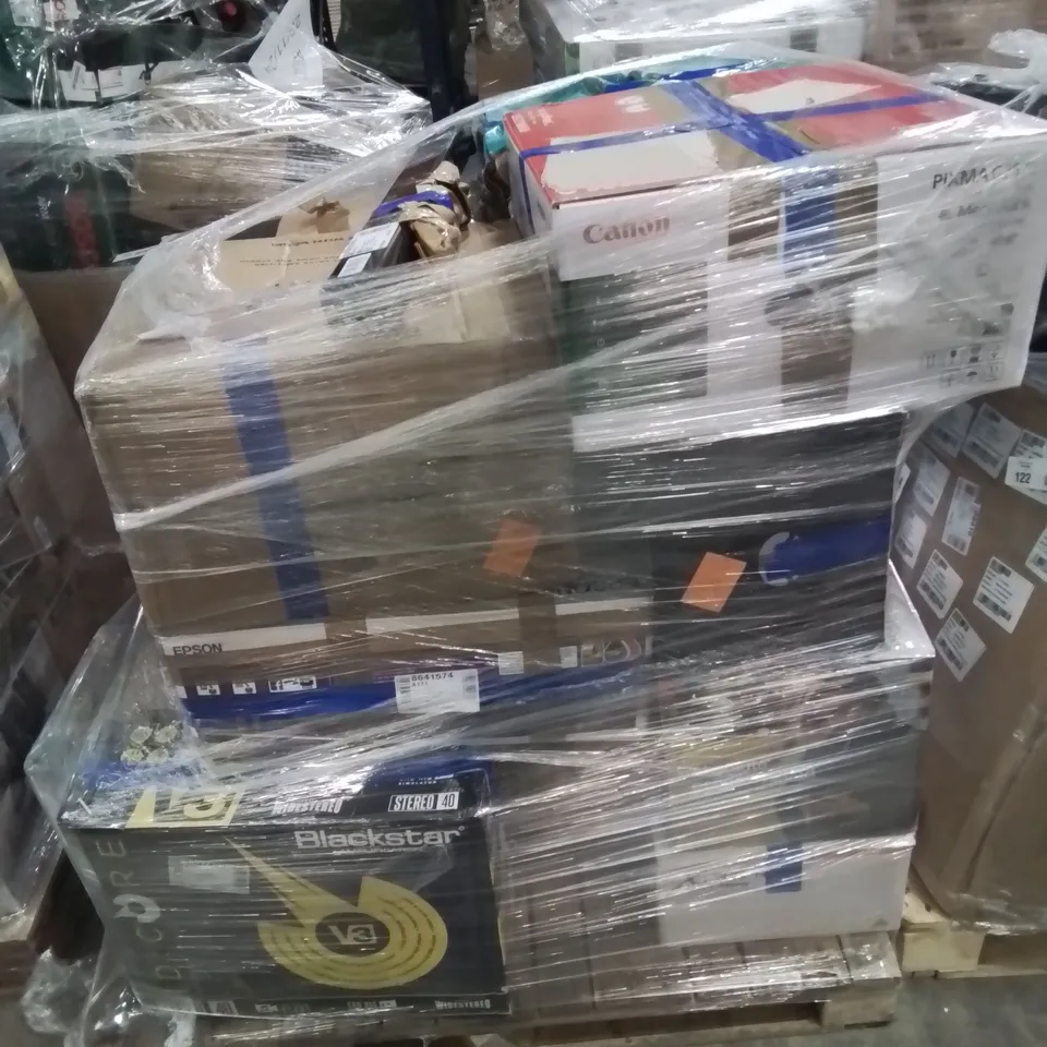 PALLET CONTAINING APPROXIMATELY 20  RAW ELECTRICAL ITEMS TO INCLUDE: