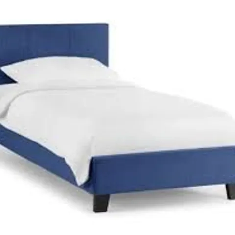 BOXED JULIAN BOWEN RIALTO 3FT SINGLE BED - BLUE (2 BOXES)
