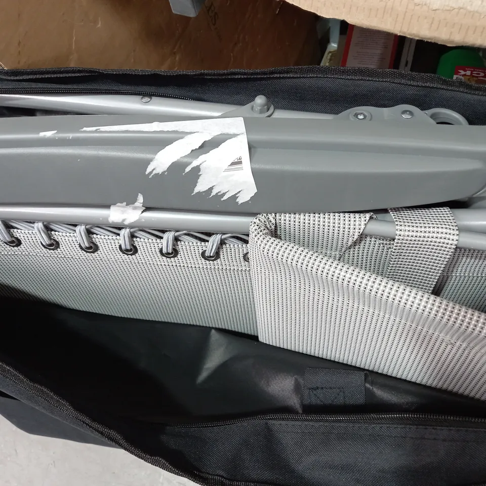 INNOVATORS GREY SUNLOUNGER