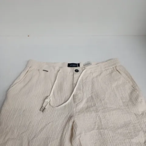 MR MARVIS THE VACAYS SHORTS – NATURAL LINEN, COLOUR COCONUTS, UK 38 (W38/XXL)