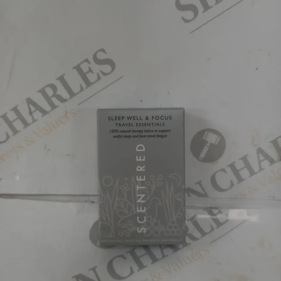 BOX OF 3 SCENTERED SLEEP & FOCUS AROMATHERAPY BALM DUO