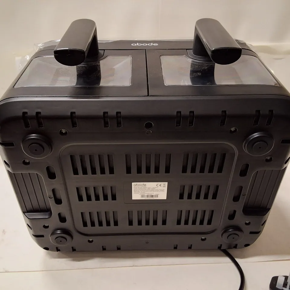 ABODE AAF9000 DUAL-BASKET COUNTERTOP AIRFRYER – BLACK