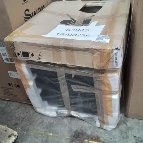 BAGGED HISENSE BI622ABPGUK BUILT-IN ELECTRIC SINGLE OVEN IN BLACK 77L