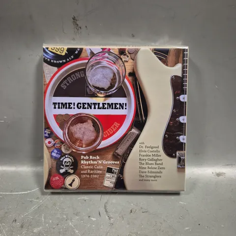 SEALED TIME! GENTLEMEN!