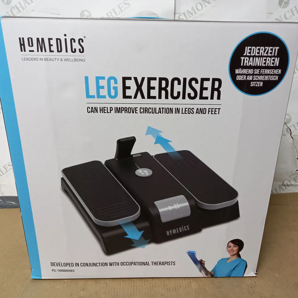 BOXED HOMEDICS LEG EXERCISER