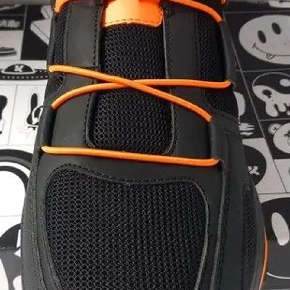 BRAND NEW BOXED PAIR OF KOI UNION ORANGE MEN'S VECTOR TRAINERS SIZE 12