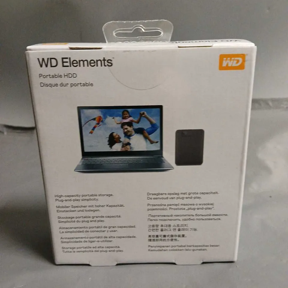 SEALED WD ELEMENTS 4TB PORTABLE HDD