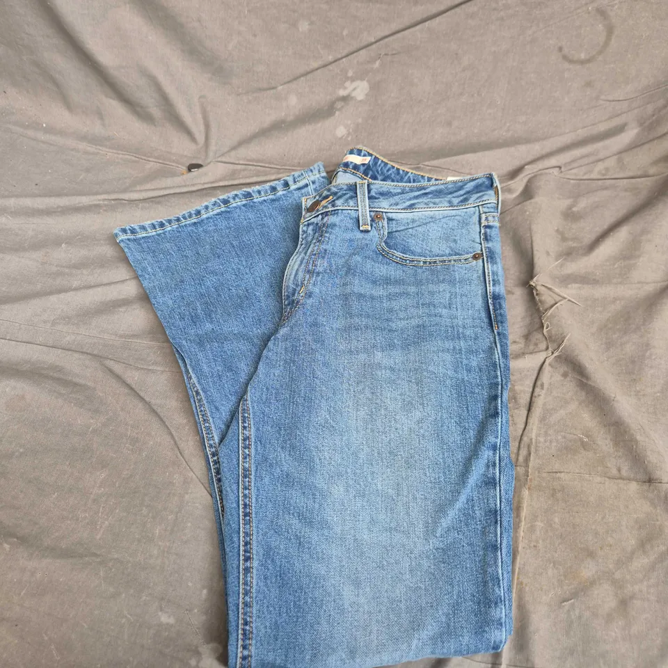 LEVI'S LOW SLIM BOOT JEANS – BLUE DENIM - 29W 30L