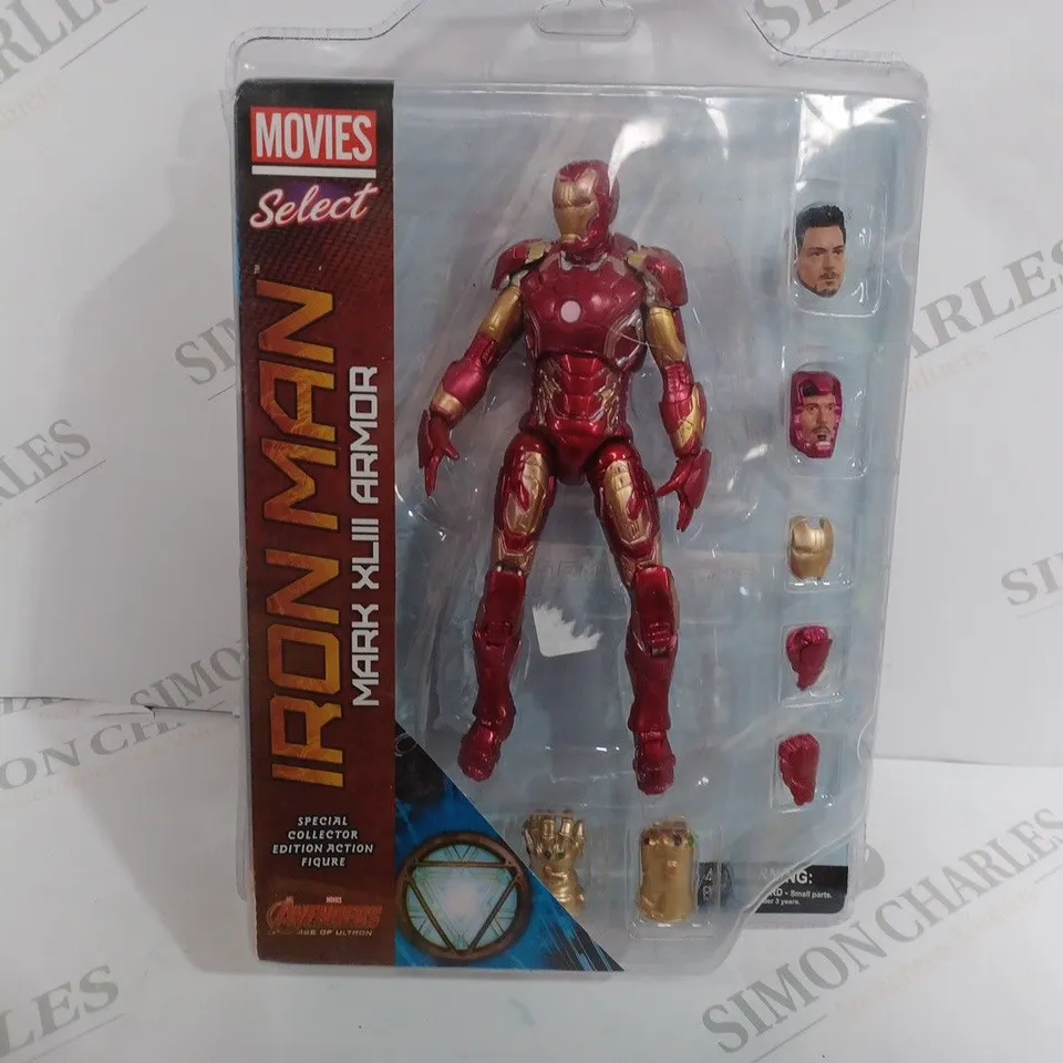 MOVIES SELECT LEGENDS INFINITE SERIES MARVEL AVENGERS AGE OF ULTRON IRON MAN MARK XLII ARMOR (SPECIAL COLLECTOR EDITION ACTION FIGURE)